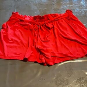 Women's Coral/Orange Shorts